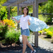 Insect Shield Scarf - Light Blue