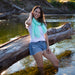 Insect Shield Scarf - Seafoam