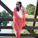 Insect Shield Scarf - Coral