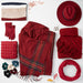 Wine Hilary Wool Panama Hat