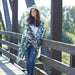 Insect Shield Scarf - Green Camo