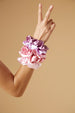 Satin Scrunchie Set Of 5 - Soft Pinks