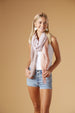Neutral Stripe Scarf - Taupe