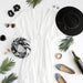 Black And White Drop Earrings