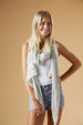 Tiny Stripe Insect Shield Scarf - Army Green