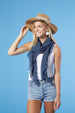 Classic Insect Shield Scarf - Navy