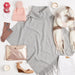 Grey Fringe Poncho
