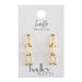 Gold Chain Earrings