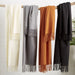 Solid Fringe Scarf - Tan