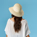Braided Sun Hat -  Beige