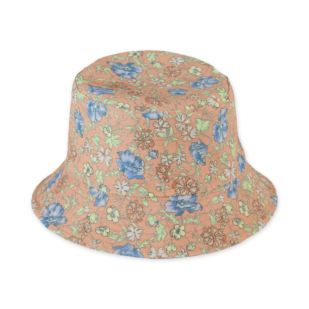 Spring Bloom Bucket Hat Coral
