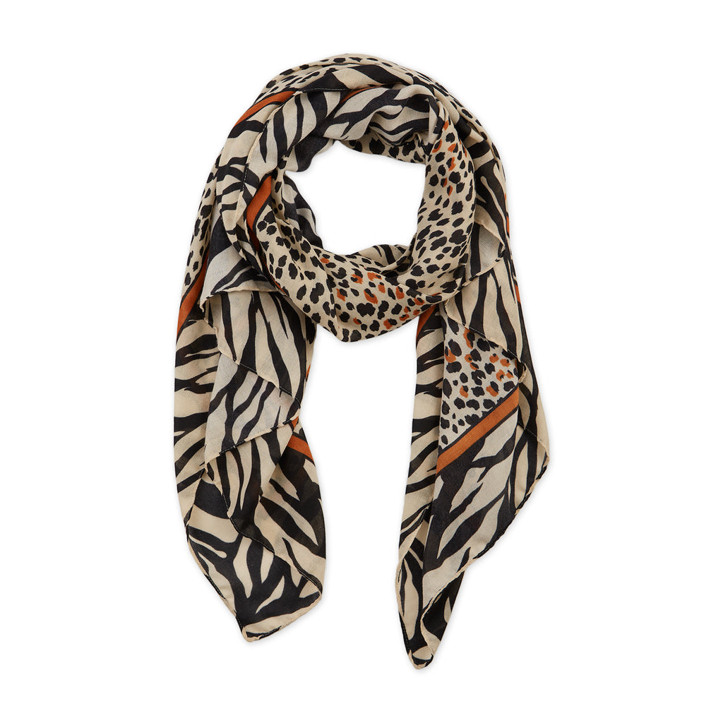 Urban Safari Scarf - Orange