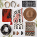Urban Safari Scarf - Orange
