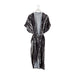 Tie Dye Kimono - Black And White