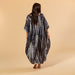 Tie Dye Kimono - Black And White
