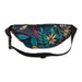 Tropical Print Fanny Pack - Blue