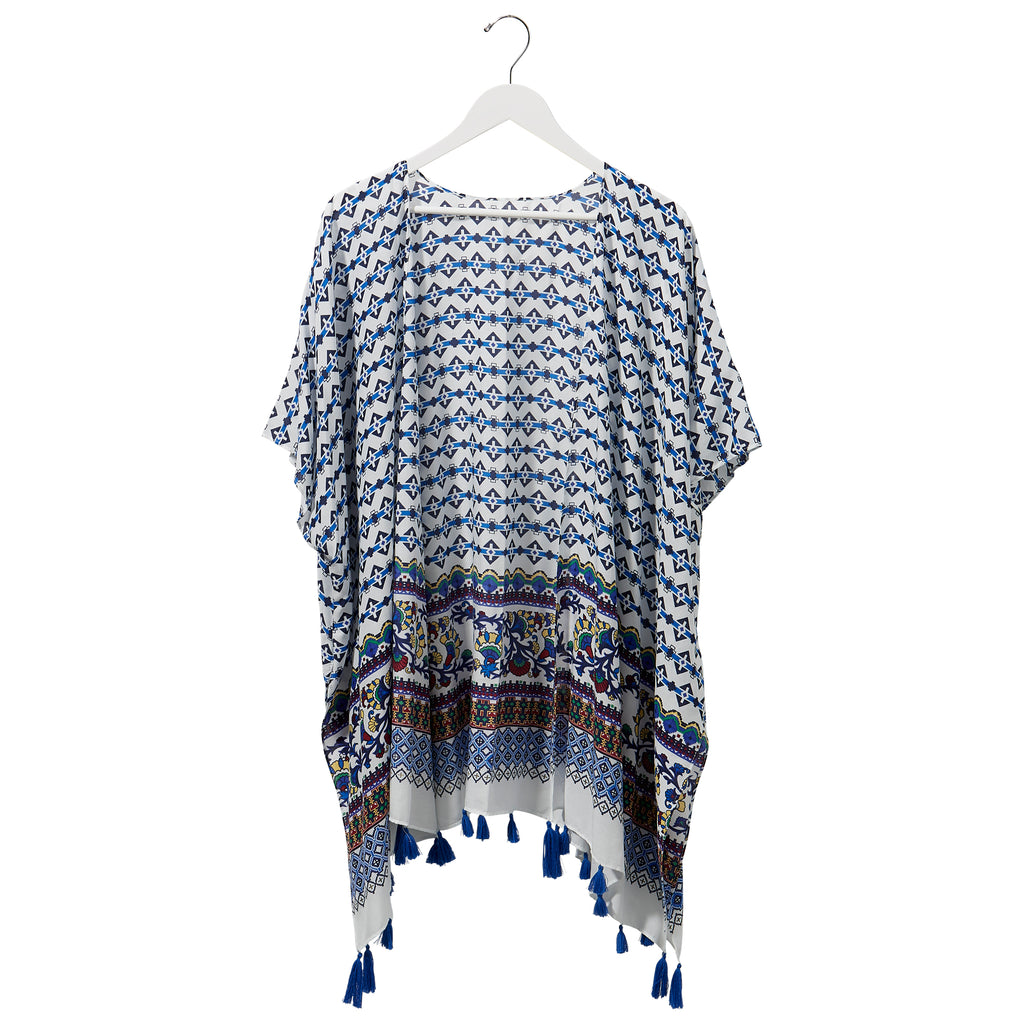 Tuscan Harlow Spring Kimono - Tickled Pink Wholesale