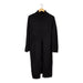 Long Courtney Slit Poncho - Black