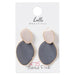 Gray Slipper Earrings - Tickled Pink Wholesale