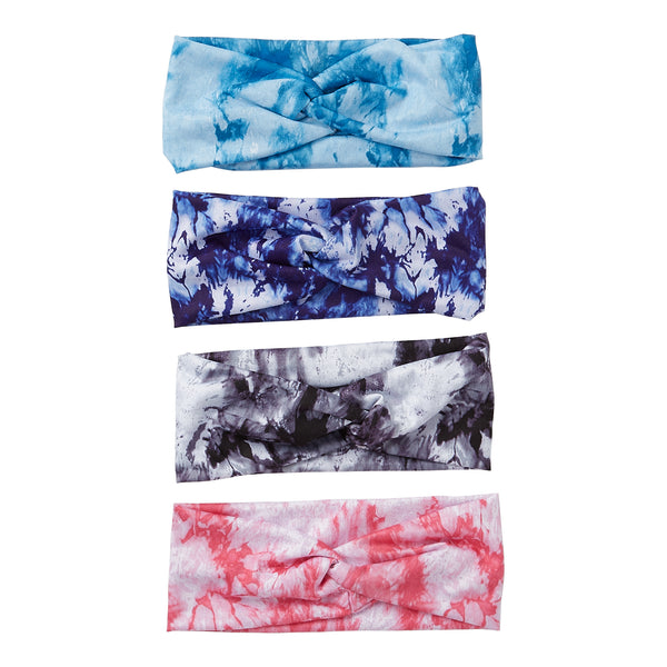 wholesale Tie-Dye Headband 12 Pack