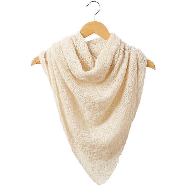 Fall Cowboy Scarf - White - Tickled Pink Wholesale